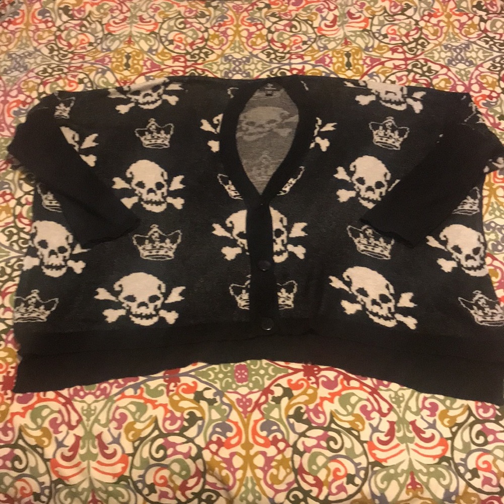 Skull cardigan